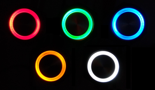 Przycisk dzwonka do domofonu wyjścia furtki bramy drzwi słupka LED czarny na Arena.pl