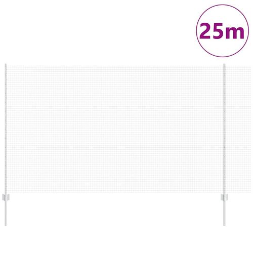 Ogrodzenie z słupkami Srebrny 1.4 x 25 m Stal na Arena.pl