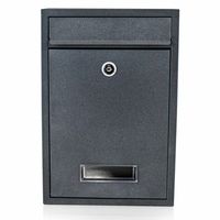 16849 Naścienna skrzynka na listy skrytka pocztowa Bituxx grafitowa