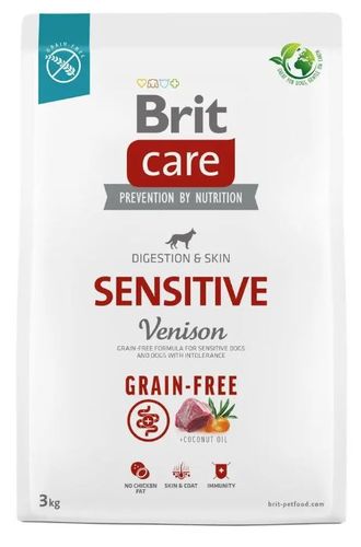 BRIT CARE Grain-Free Sensitive Venison 3kg na Arena.pl