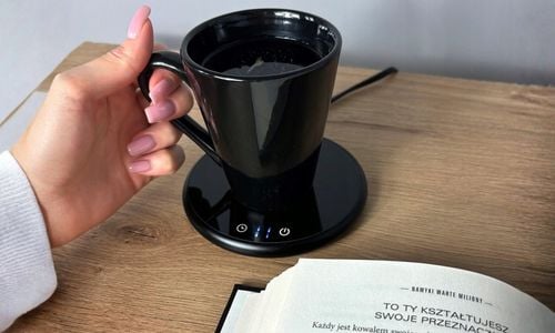 Podgrzewacz do Kubka Kawy Herbaty Podstawka pod Kubek do Biura na na Arena.pl