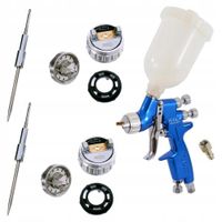 2X Pistolet lakierniczy HVLP ITALCO H-951 MINI 250ml 3x dysza 0,5 + 1,0 +1,