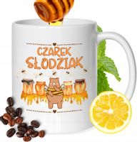 Kubek Dla Czarka Kolegi Przyjaciela Męża Z Nadrukiem Prezent Biały 330Ml