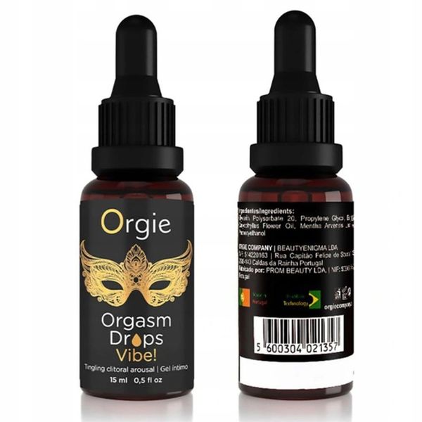 ORGIE STYMULUJĄCY ŻEL DO ŁECHTACZKI ORGASM DROPS zdjęcie 12