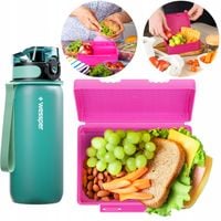 ZESTAW BUTELKA TRITANOWA + LUNCHBOX DLA DZIECKA