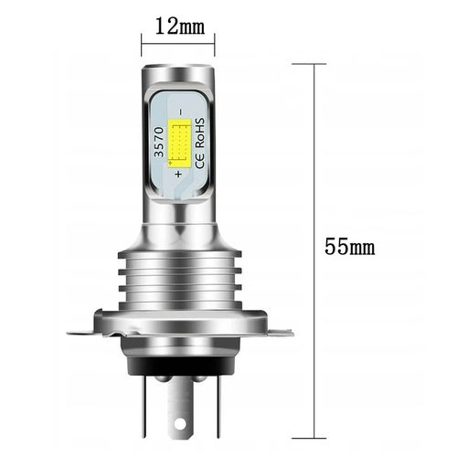 2x ŻARÓWKI LED H4 CSP LIGHT 400% 12V CAN BUS E11 8000lm do Yamaha Honda BMW na Arena.pl