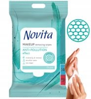 novita chusteczki nawilżane make up & care 15szt.