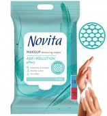 novita chusteczki nawilżane make up & care 15szt.