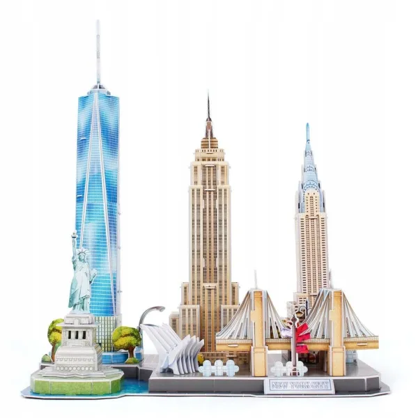 Puzzle 3D 123 elementy. City Line. Nowy Jork zdjęcie 3