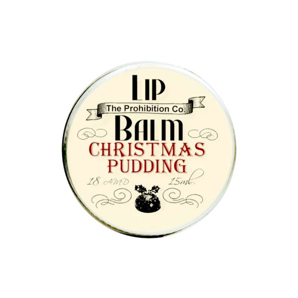 THE PROHIBITION Balsam do ust Christmas Pudding, 15ml zdjęcie 1