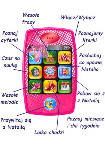 Natalia Lalka chodząca ze smartfonem na Arena.pl