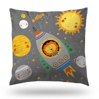 Poszewka 40X40 Dla Dzieci Kosmiczna Przygoda 18B