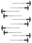 MIKADO ZESTAW SZPILEK NAMIOTOWYCH DŁUGIE 30cm AMC-038-30 10szt.