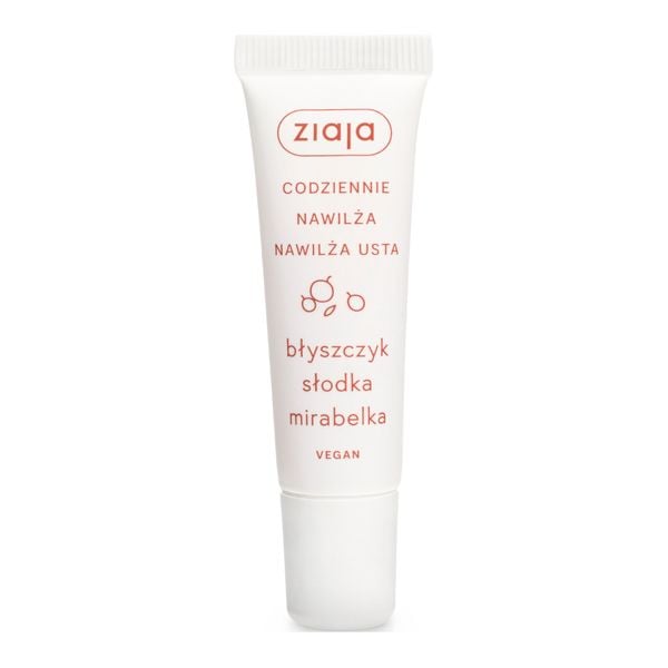 Ziaja Błyszczyk do ust słodka mirabelka, 12ml zdjęcie 1