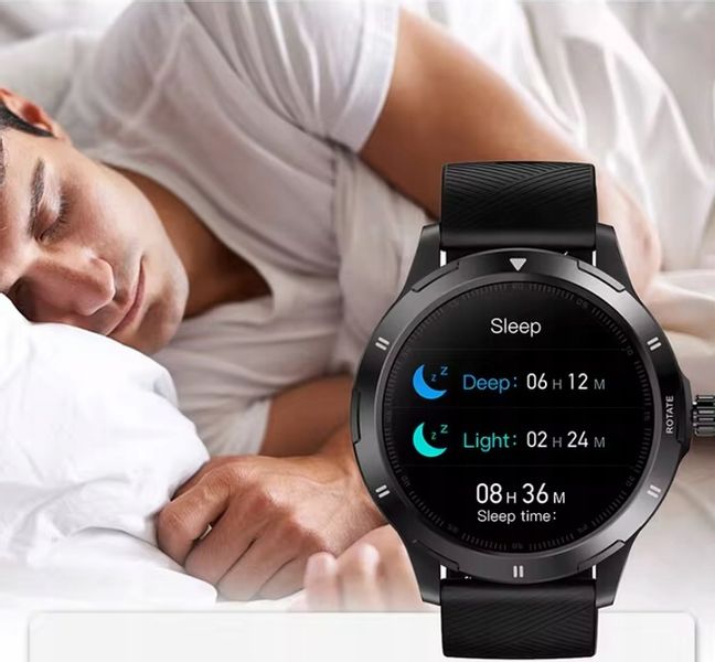 ZEGAREK SMARTWATCH SPORTOWY ROZMOWY MĘSKI DAMSKI POLSKIE MENU CZARNY zdjęcie 15