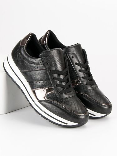 CZARNE SNEAKERSY Rozmiar - 41 na Arena.pl