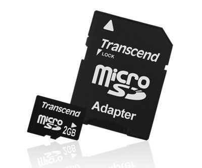 Transcend microSD 2GB + adapter na Arena.pl