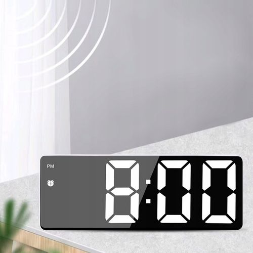 BUDZIK ZEGAR ELEKTRONICZNY LED GŁOŚNY STOJĄCY TEMPERATURA DATA + KABEL na Arena.pl