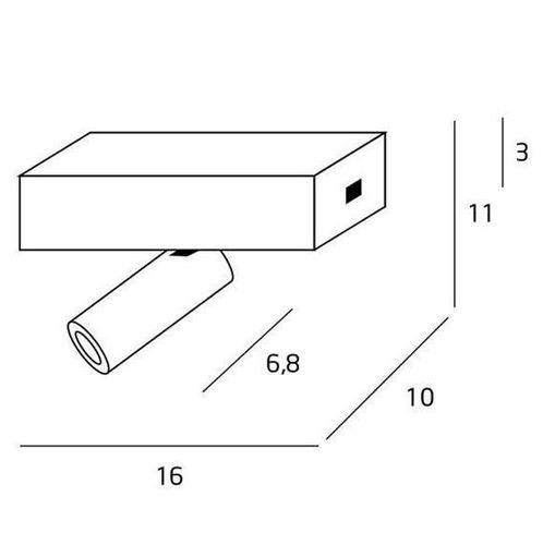 Kinkiet Power USB biały W0208 - MaxLight na Arena.pl