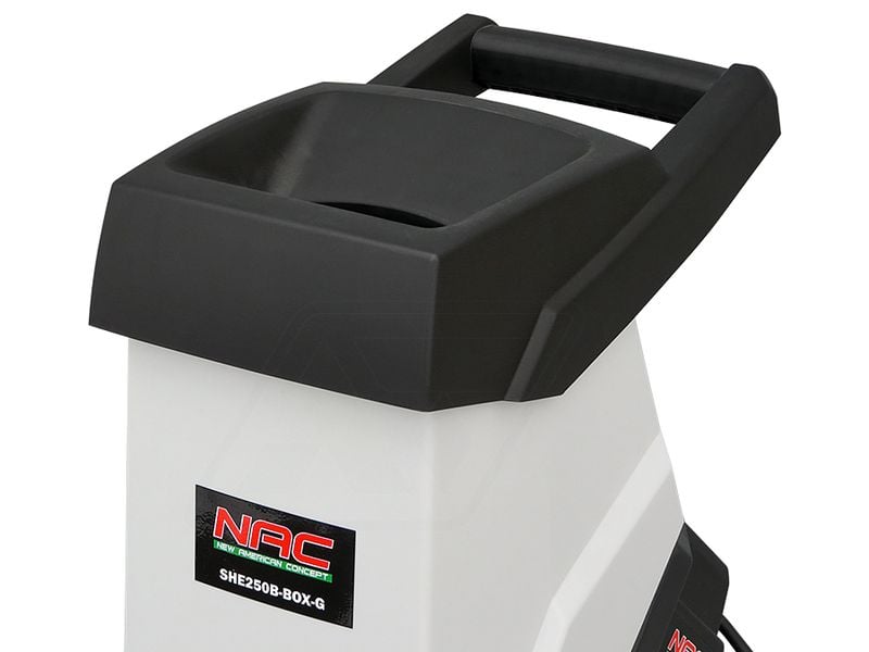 ROZDRABNIACZ DO GAŁĘZI NAC SHE 250B-BOX-G 2500 W NOŻOWY + POJEMNIK zdjęcie 11