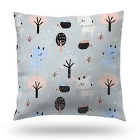 Poszewka Dziecięca 40X40 Zwierzątka Leśne 18695
