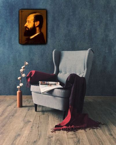 Joseph Henri Altès, Edgar Degas - obraz na płótnie 90x120 cm na Arena.pl