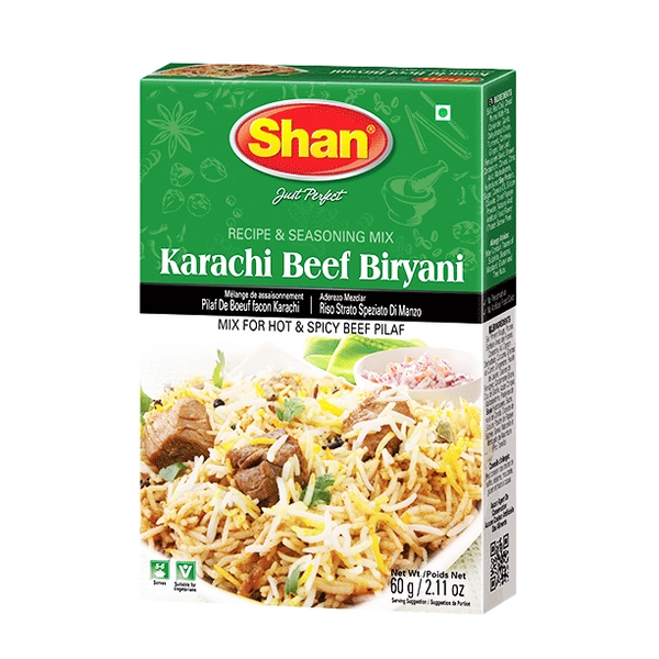 Przyprawa do wołowiny Karachi Beef Biryani Shan 60g zdjęcie 1