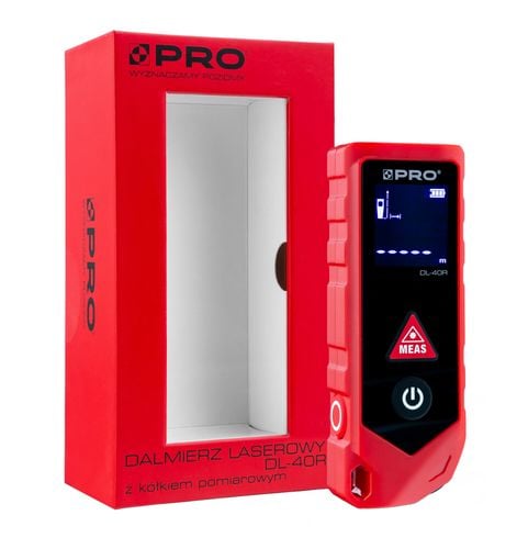 dalmierz laserowy dl-40r z kółkiem pomiarowym - 100-l1-081 na Arena.pl