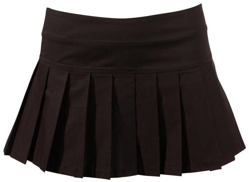pleated mini skirt l na Arena.pl