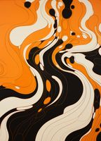 Plakat 20,5x28,4cm Tańczący Atrament