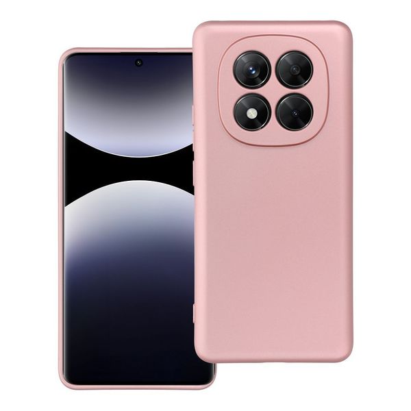 Futerał METALLIC do XIAOMI Redmi NOTE 14 Pro Plus 5G różowy zdjęcie 1