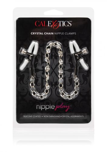 crystal chain nipple clamps silver na Arena.pl
