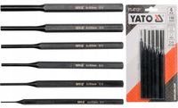 ZESTAW WYBIJAKÓW YATO 150mm DO ZAWLECZEK SWORZNI TULEJEK 1,5-8mm 6el.