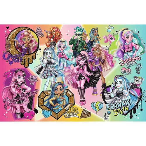 Puzzle 300 elementów Zombie górą Monster High na Arena.pl