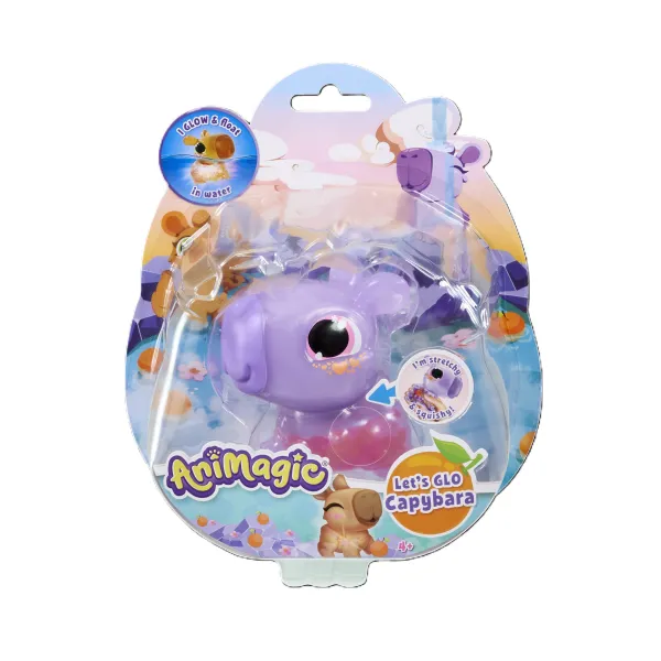Capybara Let's Glo Animagic fioletowa zdjęcie 1