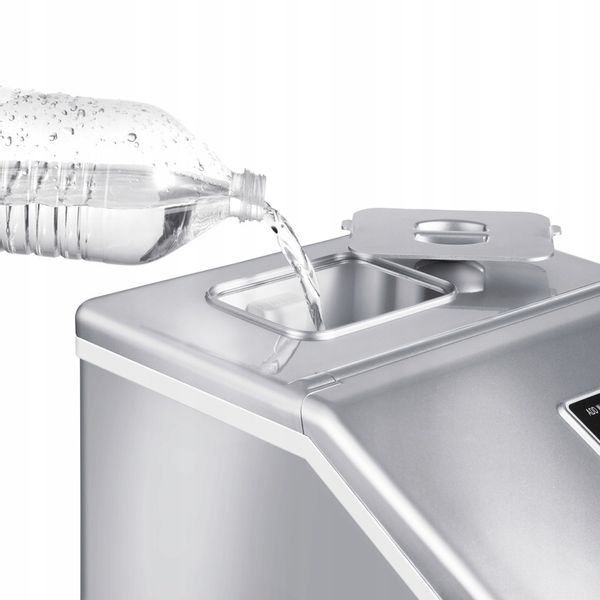 Kostkarka do lodu, przezroczyste kostki lodu zdjęcie 6