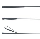 Bat do lonżowania, czarny, 180 cm, Covalliero