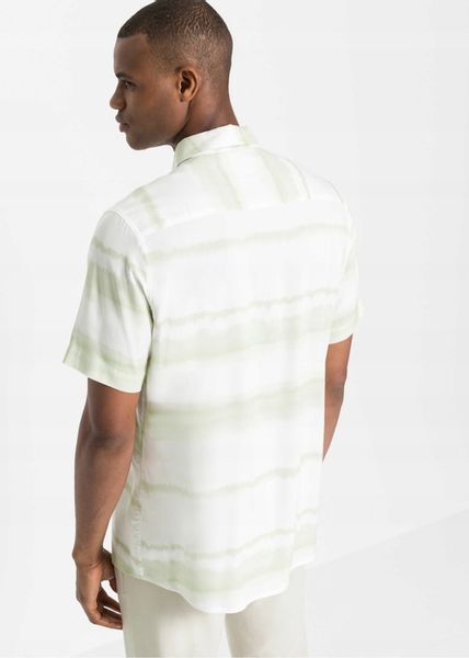 B.P.C męska koszula nadruk krótki rękaw r.43/44 zdjęcie 2