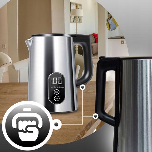 CZAJNIK ELEKTRYCZNY BEZPRZEWODOWY DOTYKOWY 1800W REGULACJA TEMPERATURY 1,8L na Arena.pl