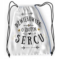 Plecak Sportowy Szkolny Dla Dźwiękowca Worek Z Nadrukiem Ze Zdjęciem