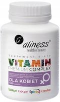 Aliness WITAMINY I MINERAŁY kompleks DLA KOBIET Kwas hialuronowy Selen