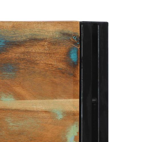 Zagłówek 180 cm lite drewno odzyskane i żelazo na Arena.pl