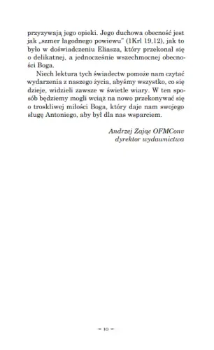 Cuda i znaki obecności św. Antoniego na Arena.pl