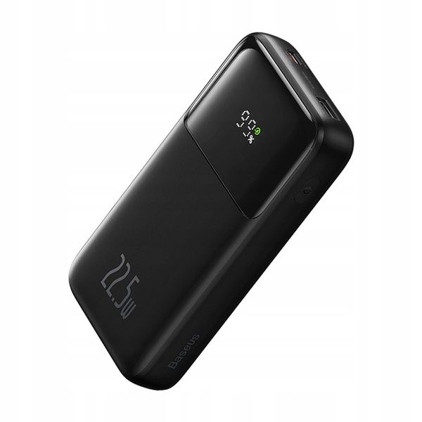 BASEUS SZYBKI POWER BANK 10000mAh 22,5W POWERBANK Z KABLAMI USB-C LIGHTNING zdjęcie 6
