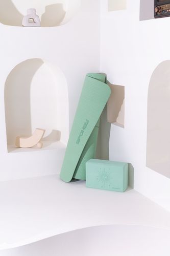 Zestaw 2 kostek do jogi Spokey ASURA klocek blok do ćwiczeń na Arena.pl