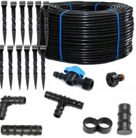 Linia kroplująca 16mm 50m z kompensacją + 37 akces