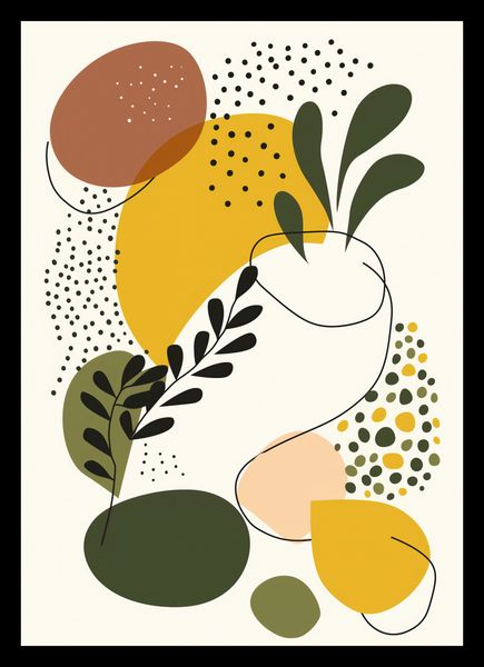 Plakat 21x29,7cm Botaniczne Impresje zdjęcie 2