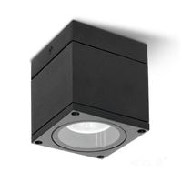 lampa ogrodowa querk 1 1xgu10 ip54 czarna led2b