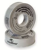 DIAMOND TAŚMA TEFLONOWA USZCZELNIAJĄCA GWINTY PTFE SZARA MIDI 12mm 15m