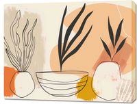 Obraz 90x70cm Szkice Botaniczne